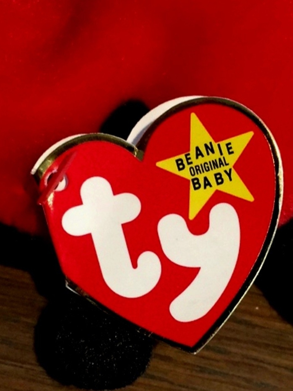 TY Beanie Babies "Lucky" Date Error No Stamp - Picture 7 of 7